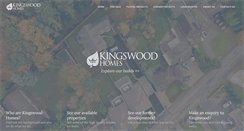 Desktop Screenshot of kingswoodhomes.co.uk