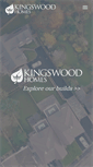 Mobile Screenshot of kingswoodhomes.co.uk